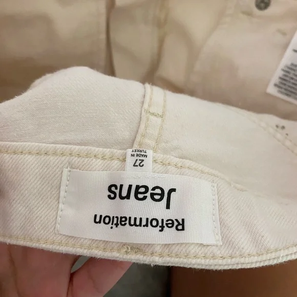 Reformation Cary High Rise Slouchy Wide Leg Jeans - Picture 7 of 7